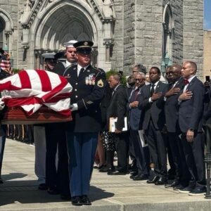 Hakeem Jeffries Instagram - Celebration of the life and legacy of a wonderful Congressman and our dear friend the Honorable Donald M. Payne Jr. 👑👑👑🙏🏾🙏🏾🙏🏾