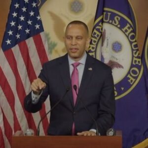 Hakeem Jeffries Instagram - Extreme MAGA Republicans have tried and failed to divide House Democrats 🐶🌈🐶🌈🐶🌈

We will continue to Put People Over Politics and deliver real results for everyday Americans 🇺🇸🇺🇸🇺🇸