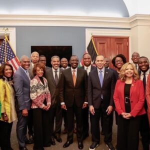 Hakeem Jeffries Instagram - Honored to welcome His Excellency William Ruto, President of the Republic of Kenya, to the House of Representatives 🇺🇲🇰🇪🇺🇲🇰🇪🇺🇲🇰🇪

And thankful for our shared commitment to democracy, freedom, peace and the rule of law.