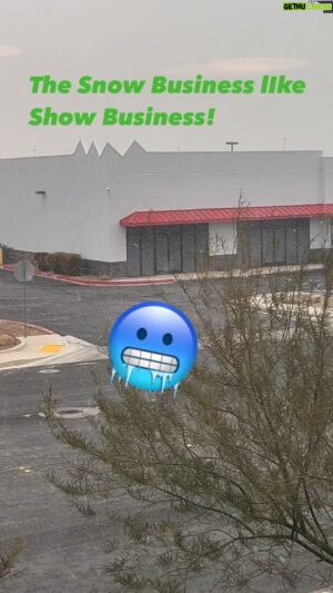 Hal Sparks Instagram - Las Vegas Snow…. STORM