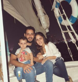Hamed Al Sharrab Instagram - Happy bitthday dooooma ❤️❤️ 
Happy 4th anniversary marioma ❤️❤️ احلى يومين فى حياتى عيد جوازي و عيد ميلاد ادوووومه حبيبي ❤️❤️ ربنا يخليكو ليا و ميحرمنيش منكم ابدا انتو ولا نوح ❤️❤️ احلى حاجة فى حياتي ❤️❤️