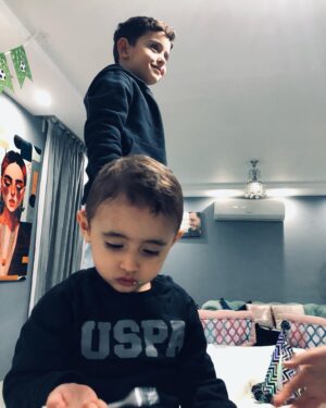 Hamed Al Sharrab Instagram - Noniii turns two ❤️❤️ love you nonii .. love you dodii