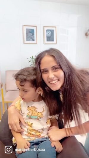 Hamed Al Sharrab Instagram - My baby is growing up ❤️ 
من النهاردة هنام فى البدري و اصحي فى البدري 😒