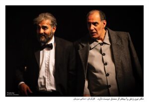 Hamed Komaily Instagram - دکتر نون
زنش را بیشتر از مصدق دوست دارد

نویسنده: شهرام رحیمیان
کارگردان: هادی ‌مرزبان

بازیگران: حامد ‌کمیلی، شیوا ‌مکی ‌نیان، عارفه ‌معماریان، زهره پرتوی، کامبیز ‌امینی، علی خازنی، محمدرضا بختیاری، سامان ‌تیرانداز
و با حضور... بهنام ‌تشکر (در نقش دکتر محمد مصدق)
مرجان ‌آقانوری، آیه قبادیان، غلامرضا پودینه، شاهین ‌علی ‌پور، فائزه زکاوتی، نازنین سمر، زهره رستگار مقدم، ابوالفضل ‌وزیری، سجاد احمدی نیا، محمد رضا خسرویان، علی یارلو، مهراد ابریشم کار، حمیدرضا ژاله، آرش ‌نظری، آرزو ‌صرّاف ‌رضائی، گلریز ابراهیم، لیدا حکانی، معصومه آمدگی، لیلا احمدی، محدثه سیفی، کسری ریاحی، کیمیا نوری، آصف ‌جعفری، نرگس ‌میرفتاح، غزال فرشیدفر، فاطمه لنگری، طاها نوری، علیرضا ‌چمن ‌ورز، رضا بخشی، محمد رجبیان، سارا همتی، نیما علایی

برگردان برای صحنه: دلارا نوشین، محمد وفایی 
مجری طرح: نورالدین ‌حیدری‌ماهر

>>>سالن اصلی تئاترشهر
>>ساعت۲۰:۳۰ 
>خرید بلیت در سایت تیوال
عکس : سامان_تیرانداز
#دکتر_نون_زنش_را_بیشتر_از_مصدق_دوست_دارد #دکتر_نون #تئاترشهر #هادی_مرزبان #تئاتربازها #تاتر#تاترشهر #نمایش #مصدق #حامد_کمیلی #بهنام_تشکر #پرفورمنس
#hamedkomaily #behnamtashakor