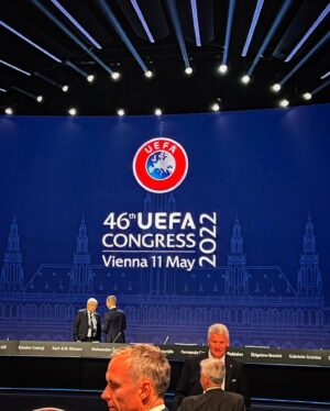 Hamit Altıntop Instagram - 46th Uefa Congress 
Vienna 11th of May 22’