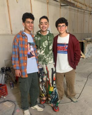 Hamza Diab Instagram - BTS from @upgrade.egy 😜⚡️