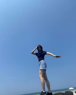 Han Da-sol Instagram - 안녕 나의 여름💙💙💙💙
