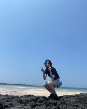 Han Da-sol Instagram - 안녕 나의 여름💙💙💙💙