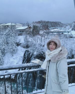 Han Dong-hee Instagram - 오겡끼데쓰까-!⛄️