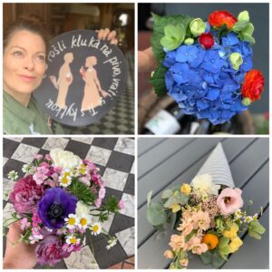 Hana Holišová Instagram - Život je pestrý, bohudík…

Ten rok uplynulý, pestrý byl, někdy až moc… jedna z barev, které mě potkaly, byly květiny… milá setkání… radost… svoboda v nesvobodě… přesně před rokem touto dobou jsem si plnila sen.
Nakonec se jmenoval Pošli kluka na pivo, vrátí se ti s kytkou… heslo našeho počínání s mou milou Romankou z @weddingmarket_cz …a že kluci chodili… i holky… byla radost dělat radost…
Květiny do kornoutu… a k tomu i pivečko z brněnských řemeslných pivovarů @pivovarluckybastard a @pivovarmoravia …
Díky @e.ventrubova vím, jak skvěle může chutnat třeba pivní Panna cotta… 
A naše logo, které miluju… od kamarádky a umělecké maskérky, která má zlaté ruce i duši…Evička Svobodová… 

Děkuji… Nezapomenu… Létu zdar! 

@pivarium_zelena_kocka 
@romanaantoninova #posliklukanapivovratisetiskytkou
#kvetinovaterapie
#brno 
#majferlejdy