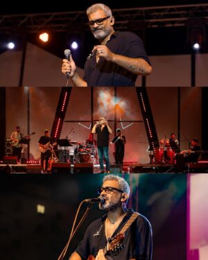 Hani Adel Instagram - The Gray Man | @hanyadelofficial 📸
Saturday | August 12, 2023
The 20th International Summer Festival
at Bibliotheca Alexandrina
________________
Violin: @ziadyassermusic 
Bass: @bebawyraafatt 
Drums: @fakharanydrummer 
Guitar: @zeyad.essamz 
Akordion: @waelelsayedacc 
Percussions: @ahmedaly.82 
Keyboard: @mounir_maher_minim | @sherif.elias 
Visuals: @emadmabroukvj 
Lighting Designer: @philipemounir
