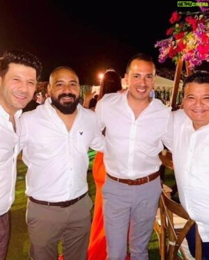 Hani Sarhan Instagram - من فرح محمد فراج وبسنت شوقي مبروك وربنا يسعدكم دايما ❤️ @fegoooo @passantshawky