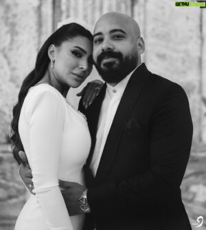 Hani Sarhan Instagram - Happily Ever After ❤️ @hanisarhan 

Thank you all for everything ❤️ 
You all made my Day ❤️ 
—————————————————————
Dress @miojofficial_ 
Tuxedo @margo.hanna.designs 
Weeding planner @three_cheersevent 
Make up @nesmamansourmakeup 
Hair @ahmed__mounir 
Jewelry @marlysilver 
photography @danielsalib_photography 
Videography @xfilmmaker 
Catering @akasya_cateringg 
Jerb & accessories @bouquet_bride_by_nour_ali 
Room decoration @elnomrosyofficial
