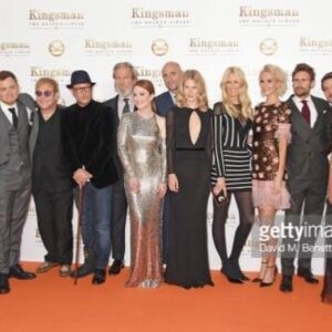 Hanna Alström Instagram - What an honor to be standing in this line up. Team Kingsman! Here we go! Premiere tonight! Someone better save the world ;)