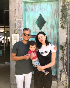 Hanna Mangan Lawrence Instagram - Happy Birthday to our love! The man who keeps us smiling, on time and sufficiently cuddled. You are so bright and loving as a husband and Papa. You are the ultimate package - funny, caring and smart, rolled into one beautiful human! Thank you for loving me. Thank you for your constant support. Thank you for Roman. We love you! Forever and ever:)