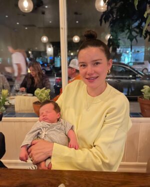 Hanna Mangan Lawrence Instagram - Ozzy the social butterfly 🦋