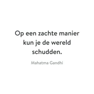 Hanna Obbeek Instagram - Op een zachte manier kun je de wereld schudden 🤍