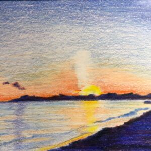 Hannah Anderson Instagram - Dad’s pencil crayon sketches from Italy. ❤️