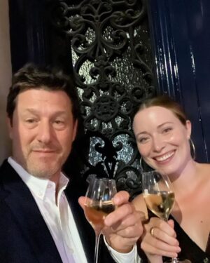 Hannah Anderson Instagram - Happy New Year! Some highlights.
1) first garden!
2) time with my nephew and fam
3) snuggling new nugget nephew 
4) trying so hard to hold the Eiffel Tower in my hand and really not nailing it
5) the greatest mousse of my life? Recommended by @hanneke.talbot 
6) drinking champagne in the rain in Paris with my ❤️
7) hiking at Lake Louise 
8) another trip home with family :)
Not pictured: all of the very hard melt down moments of 2022 where I needed my friends and family to help put me back together and keep moving forward. Love to you all and here’s to another hard and beautiful year!
