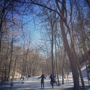 Hannah Anderson Instagram - Thank you to my outdoor adventure  family (and my ❤️s not pictured) who helped get me through the winter.  HAPPY SPRING!