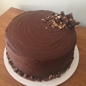 Hannah Anderson Instagram - Some things I made to eat my way through the pandemic. 
1. Banana cake with cinnamon brown sugar buttercream 
2. Cookie dough cake with chocolate ganache 
3. London fog cake with earl grey buttercream and salted caramel
4. Classic chocolate
5. Classic chocolate with some crunch 
6. Rainbow cake (with help from the fam...looked amazing tasted like garbage)
7. Lemon meringue pie
8. Chocolate cupcakes with strawberry jam filling and vanilla buttercream