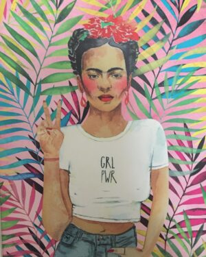 Hannah Anderson Instagram - @ajmcguiree had this print by @la.jolee in her room forever and I finally got my own. Those coloursssss!