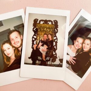 Hannah Bamberg Instagram - 2021. May it bring you joy and laughter - not because the storm is over, but because you now have perspective - a greater appreciation of what you already had. I don’t think I need anything else.
