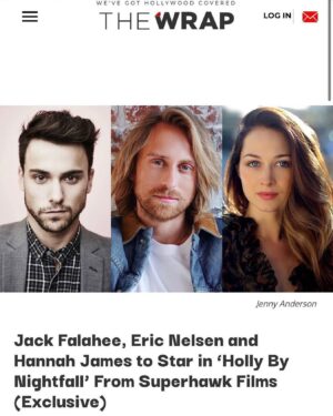 Hannah James Instagram - Coming soon….! 

A big thank you to @thewrap for the exclusive release!  Can’t wait to share this little story sprung to life by some wonderful humans🖤