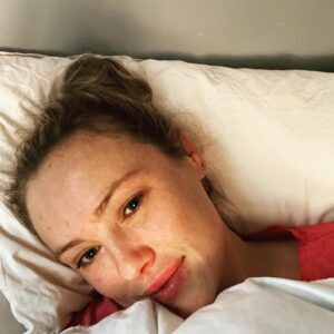 Hannah New Instagram - Busy old fool, unruly sun,
 Why dost thou thus,
Through windows, and through curtains call on us?
Must to thy motions lovers' seasons run?
 Saucy pedantic wretch, go chide
  Late school boys and sour prentices,
 Go tell court huntsmen that the king will ride,
 Call country ants to harvest offices,
Love, all alike, no season knows nor clime,
Nor hours, days, months, which are the rags of time.

  Thy beams, so reverend and strong
  Why shouldst thou think?
I could eclipse and cloud them with a wink,
But that I would not lose her sight so long;
 If her eyes have not blinded thine,
 Look, and tomorrow late, tell me,
 Whether both th' Indias of spice and mine
  Be where thou leftst them, or lie here with me.
Ask for those kings whom thou saw'st yesterday,
And thou shalt hear, All here in one bed lay.

  She's all states, and all princes, I,
 Nothing else is.
Princes do but play us; compared to this,
All honor's mimic, all wealth alchemy.
 Thou, sun, art half as happy as we,
 In that the world's contracted thus.
 Thine age asks ease, and since thy duties be
  To warm the world, that's done in warming us.
Shine here to us, and thou art everywhere;
This bed thy center is, these walls, thy sphere. #johndonne #thesunrising #goodmorningworld #redskyinthemorning #simplejoys #supersaturday #groggybutgrateful