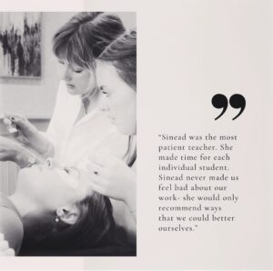 Hannah New Instagram - Let’s talk lashes….my premiere look was created by the best in in the business and now the VERY BEST has established her own training school to equip aspiring lash technicians with the skills and expertise needed to excel in the lash industry.

For me personally entrusting my lashes to a technician is all about confidence and assurance in their training and expertise, and Sinead certainly has this and now is passing it on to other up and coming technicians. Seeing a Spark certificate displayed on the wall would instill the utmost faith in me, knowing that they have earned their certification through elite standards of training. Spark products are of the highest quality, cruelty free and vegan…so safety and ethical standards are of the utmost importance!!!

Honestly couldn’t recommend more if you are thinking of learning the eyelash extensions trade…there are just a few spaces left in her next training…so come and train in beautiful Ireland 🇮🇪 with the gorgeous @shinnyxx and @spark_eyelash_academy 

💋Glowing gorgeous makeup by @kirinstagram ❤️
#lusiouslashes #crueltyfreelashes #veganlashes #lashtechnician #beautytrainingacademy
