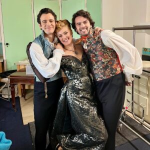 Hannah New Instagram - Love these lads so much! ❤️🥰💫🤩 @lucasaurelio___ #lukethompson #bridgerton #bridgertonseason3 #thelads #luckylady