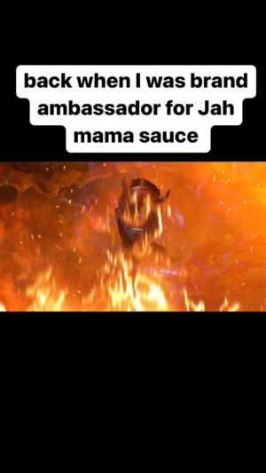 Hannibal Buress Instagram - we did a few groundbreaking commercials for @roofeeo and @jahmamasauce