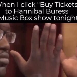 Hannibal Buress Instagram - The only place to laugh AND sing tonight is w/ Hannibal Buress   Eshu Tune at Music Box 😎🤲👀 Doors open @ 5PM. Ticket link in bio ➡️➡️➡️ @hannibalburess