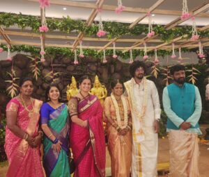 Haripriya Isai Instagram - Congratulations for the newly wed 🎂