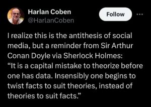 Harlan Coben Instagram - 