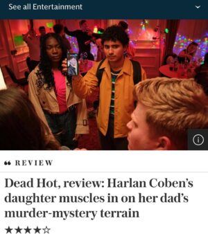 Harlan Coben Instagram - Happy 30th birthday to the creator of Dead Hot. A father-daughter story in 3 pics. No, YOU’RE crying. @charc0b
