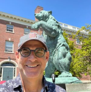 Harlan Coben Instagram - Smiling, sure, but today my youngest baby graduates from @brownu so this is our last college graduation. Sunrise, sunset. Milestone. Time flies by. Fill in your own cliche.