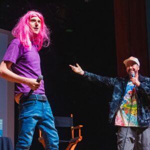 Harland Williams Instagram - PORTLAND….thank you.

We did 2 SOLD OUT “Dr. Phil LIVE” @aladdintheater🔥

Shout out to @harlandwilliams @kylekinane @dangerehren @jeremiahstandup and our couple who got engaged!

BIG TOUR COMING😎

📸 by @vancorona 

#standupcomedy #drphil #adamray #harlandwilliams #kylekinane #portland #comedy #marriage #jackass #dangerehren #jeremiahwatkins #funny #proposal