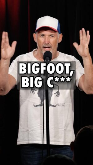 Harland Williams Instagram - Big Foot 🦶 Big Cl-t! Watch Harland on the new @standupots #foryou #bigfoot #funnyreels #standupcomedy #yeti