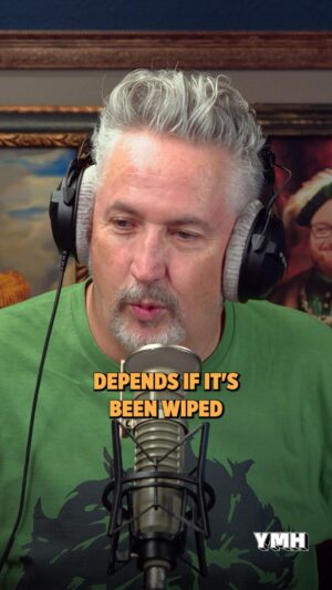 Harland Williams Instagram - Always wipe before eating the But' 🧈 @harlandwilliams joins an all new #YMH!