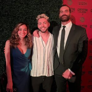 Harley Morenstein Instagram - I was a fanboy all weekend at Creator Clash. Got to see some of my favorites!! What a good time. 
  Also, this is me the day after my fight. Totally fine, no injuries. Kind of annoying tbh