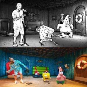 Harold Jiménez Instagram - 🧠 📝 🎥...De la mente al papel y del papel a la realidad #Agua @jbalvin @tainy @spongebob y un equipo brutal de @36grados que hace que suceda