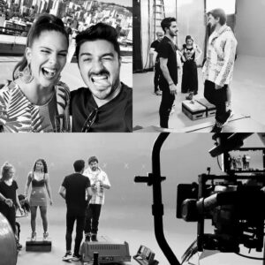 Harold Jiménez Instagram - Hoy se cumple un año del rodaje de Minifalda, un vídeo que nos disfrutamos al lado del maestro @juanes y la compañera @greeicy1 que es una tesa! @36grados