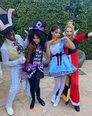 Harold Perrineau Instagram - We’re all mad here.
#happyhalloween 🎃
