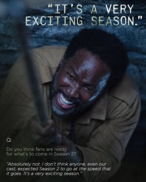 Harold Perrineau Instagram - Cast Interview with the Sheriff, a.k.a. @haroldperrineau 🔔