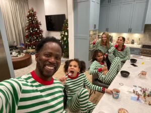 Harold Perrineau Instagram - Merry Everything and Happy Holidays from our family to yours. 🙏🏾