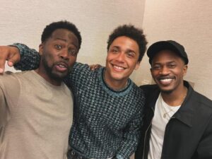 Harold Perrineau Instagram - This just happened today!!! @smokymountainterror WAAALLLLTTT, Eillis and tv dad. Sorry Malcolm. I had to do it. 🤦🏾‍♂️🤣 I love these dudes!!! @fromonmgm @lost_tv_series_ @jackbenderart @damonlindelof @mgmplus @jeffpinkner1 @jg88prods