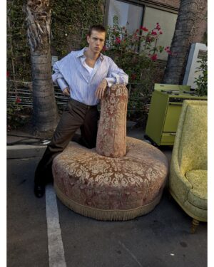 Harris Dickinson Instagram - thanks @wmag 

Photography: #JuergenTeller
Creative Partner: @doviledrizyte
Editor in Chief and Stylist: @SaraMoonves
Writer: #LynnHirschberg 
Visuals & Content Director: @_a_b_g
Senior Style Editor: @aaalliata
Senior Fashion Market Editor & Menswear Director: @wojojenna 
Creative Directors at Large: @kevintekinel @charleslevai 
Hair: @mustafayanaz
Skin: @emikaneko 
Manicure: @michellesaundersjames 
Set Design: @peterkleindesign
Production: @ctdinc 
W VOLUME ONE: THE BEST PERFORMANCES ISSUE