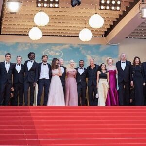 Harris Dickinson Instagram - TRIANGLE OF SADNESS 
@festivaldecannes 

Special to be a part of this incredible ensemble of artists who I love very much 💙 

Thank you @mrkimjones @dior
@liztaw 
@benkschofield