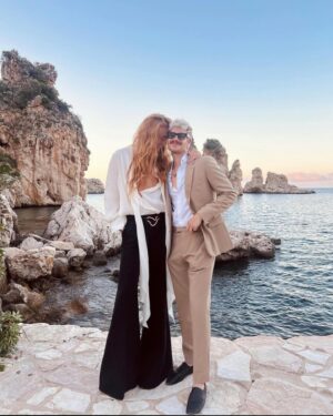 Harris Reed Instagram - I never thought I would say these words, Happy Birthday to my HUSBAND! I couldn’t imagine a world without your love, kindness and understanding. You have shown not just me but everyone who meets you why queer love is beautiful, valid and more importantly is NEEDED more then ever. I Couldn’t ask for a better partner in crime, and Someone to build a life and family with one day. I always think back to my early days, coming out at 9 and thinking I was gonna have a lonely life because that’s what “life” was telling me, you have shown me not only is life not lonely but it’s full of adventures and well…LOVE, I love you. 
Adventure Awaits @eitansenerman